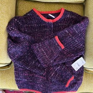 EUC XS Free People Walk on By Snap Button Oversize Cardigan Sweater